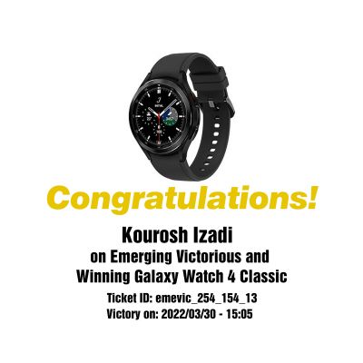 Samsung Watch Bundle Winner Announcement